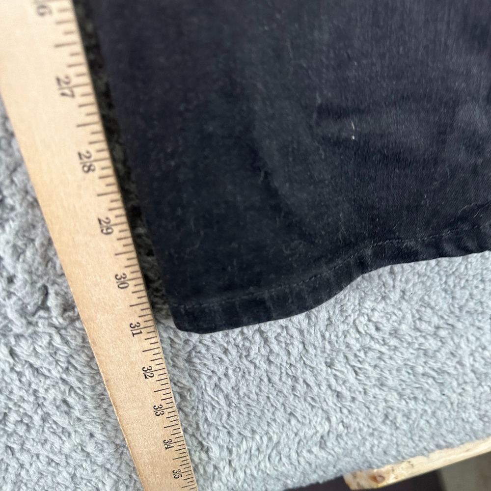NYDJ Marilyn Jeans Women's 10 Black Cotton Denim Straight Leg Workwear Travel - Picture 9 of 11